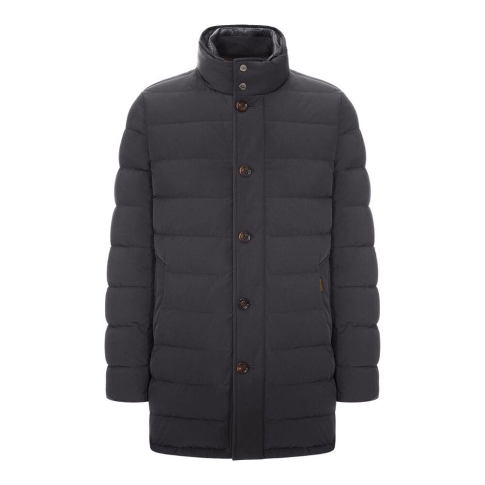 Moorer Men Calegari-Kn Down Jacket In Quilted Technical Fabric